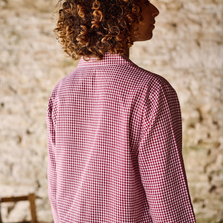 Gingham Ruffle Pyjamas