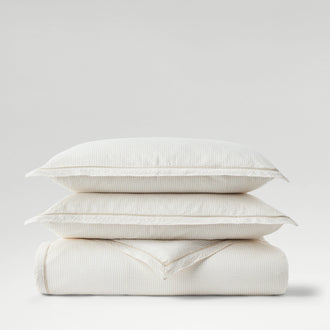 Seersucker Stripe Duvet Set